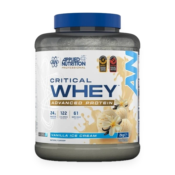 Critical Whey, Vanilla Ice Cream - 2000 grams