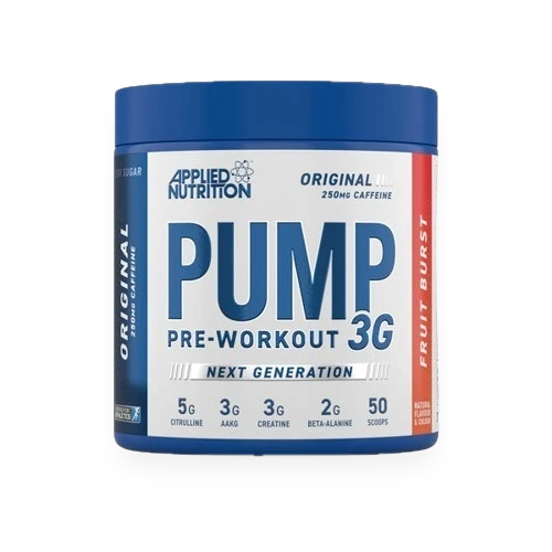 Pump 3G Pre-Workout, Fruit Burst - 375 grams