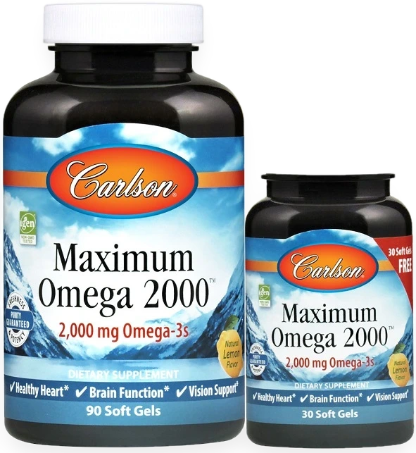 Maximum Omega 2000 - 90 + 30 softgels
