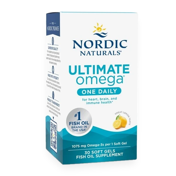 Ultimate Omega One Daily, 1075mg Lemon - 30 softgels