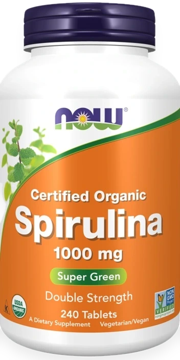 Spirulina, 1000mg - 240 tablets