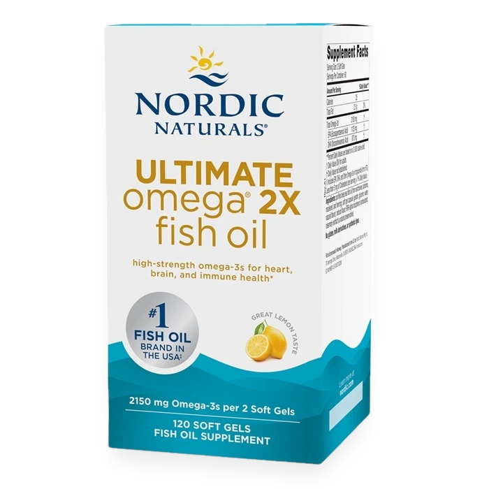 Ultimate Omega 2X, 2150mg Lemon (EAN 768990891052) - 120 softgels