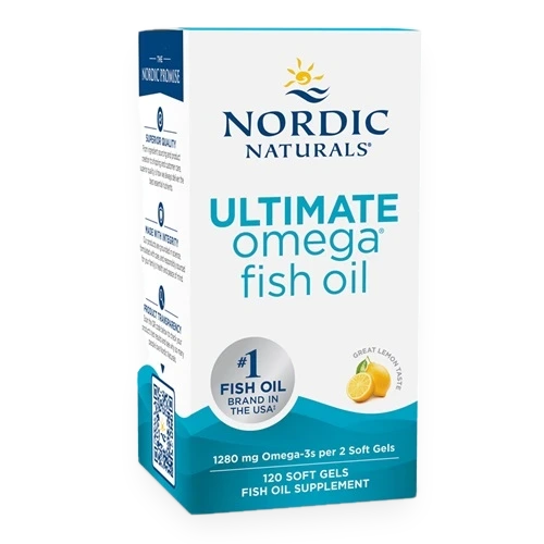 Ultimate Omega, 1280mg Lemon (EAN 768990891076) - 120 softgels