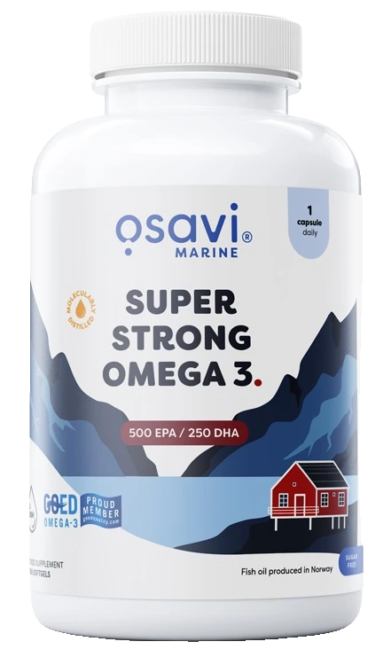 Super Strong Omega 3, 500 EPA / 250 DHA - 180 softgels
