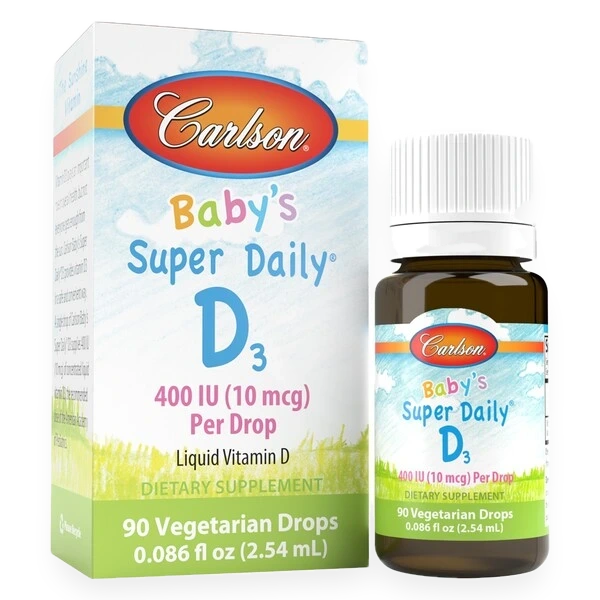 Baby's Super Daily D3, 400 IU - 2.54 ml.