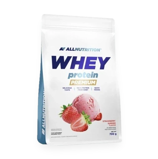 Whey Protein Premium, Strawberry Summer - 700 grams