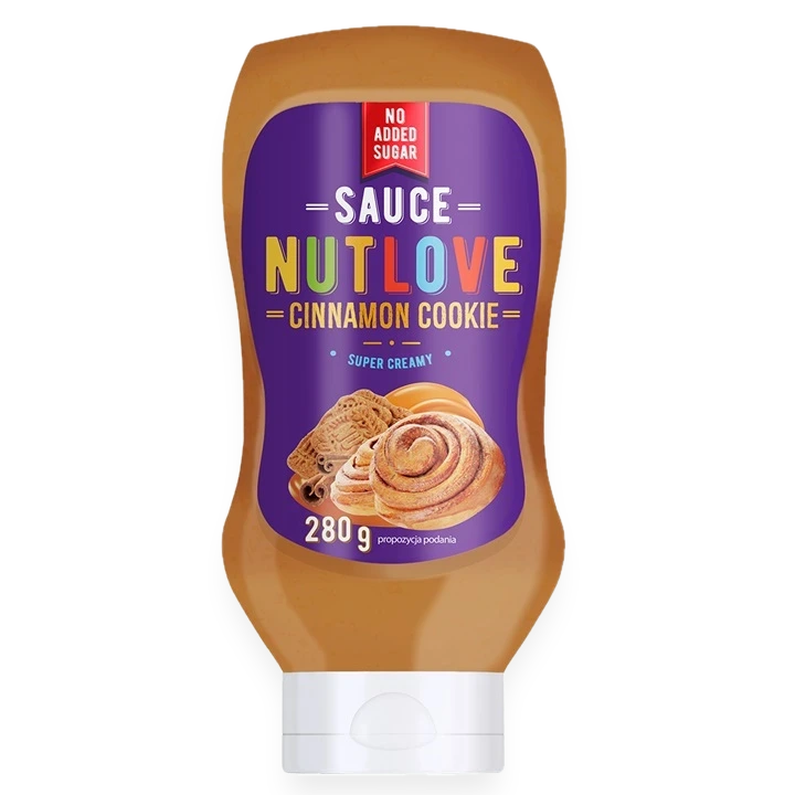 Nutlove Sauce, Cinnamon Cookie - 280 ml.