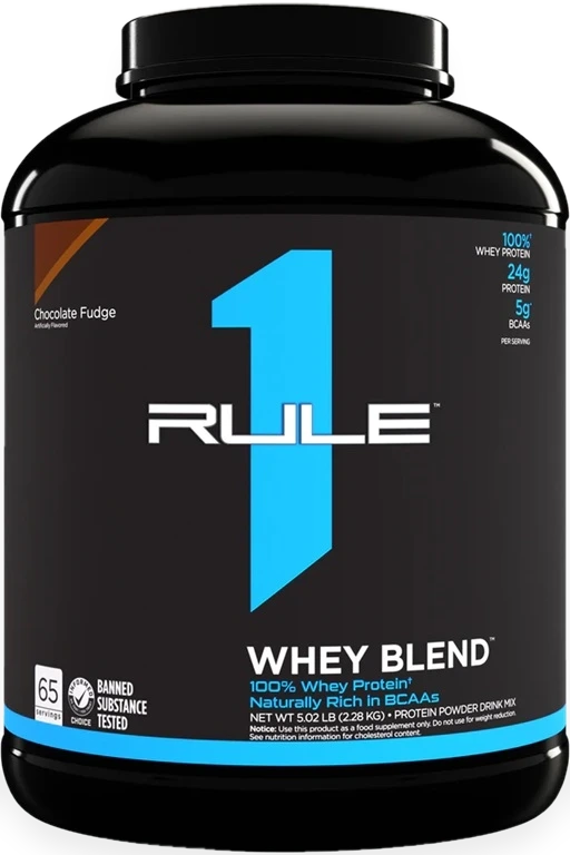 R1 Whey Blend, Chocolate Fudge - 2280 grams