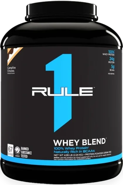 R1 Whey Blend, Campfire S'mores - 2240 grams