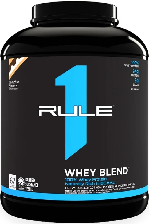 R1 Whey Blend, Campfire S'mores - 2240 grams