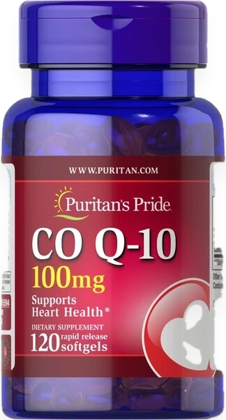 CoQ10, 100mg - 120 softgels