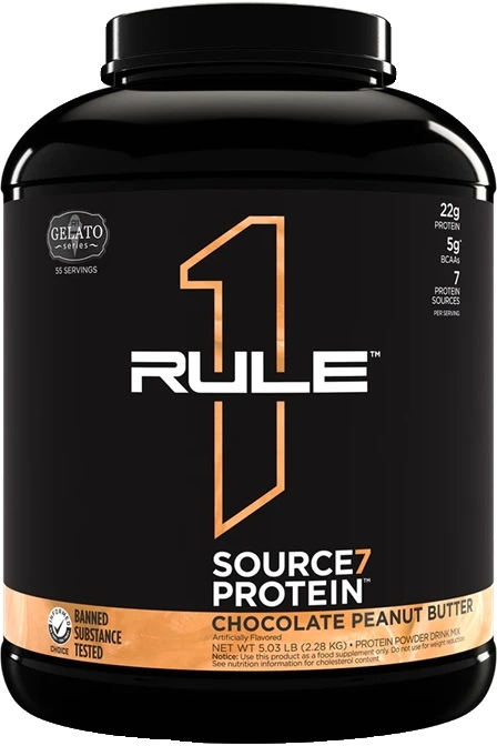 Source7 Protein, Chocolate Peanut Butter Gelato - 2280 grams