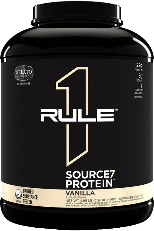 Source7 Protein, Vanilla Gelato - 2260 grams