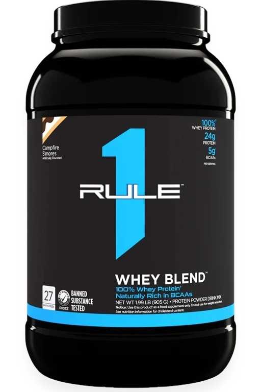 R1 Whey Blend, Campfire S'mores - 905 grams
