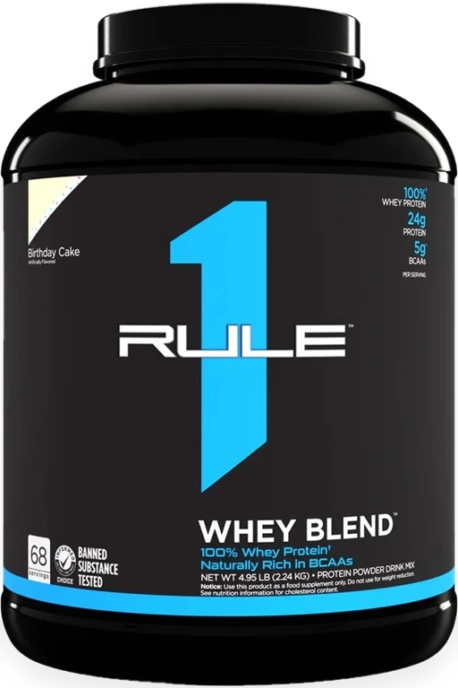 R1 Whey Blend, Birthday Cake - 2240 grams