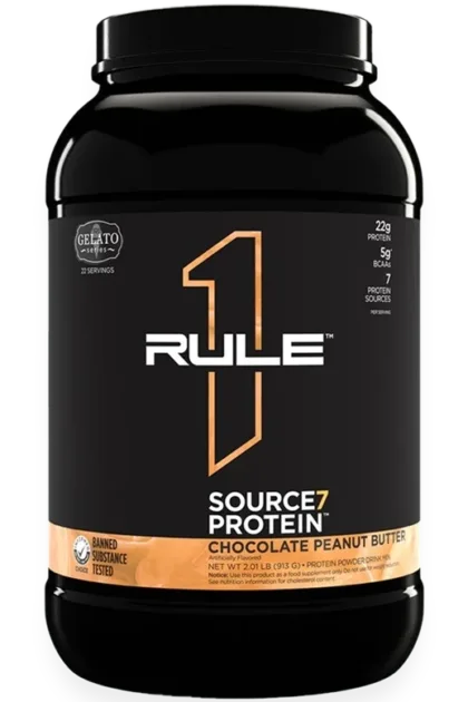 Source7 Protein, Chocolate Peanut Butter Gelato - 913 grams