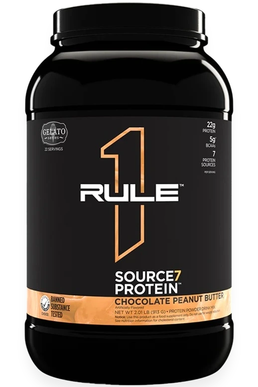 Source7 Protein, Chocolate Peanut Butter Gelato - 913 grams