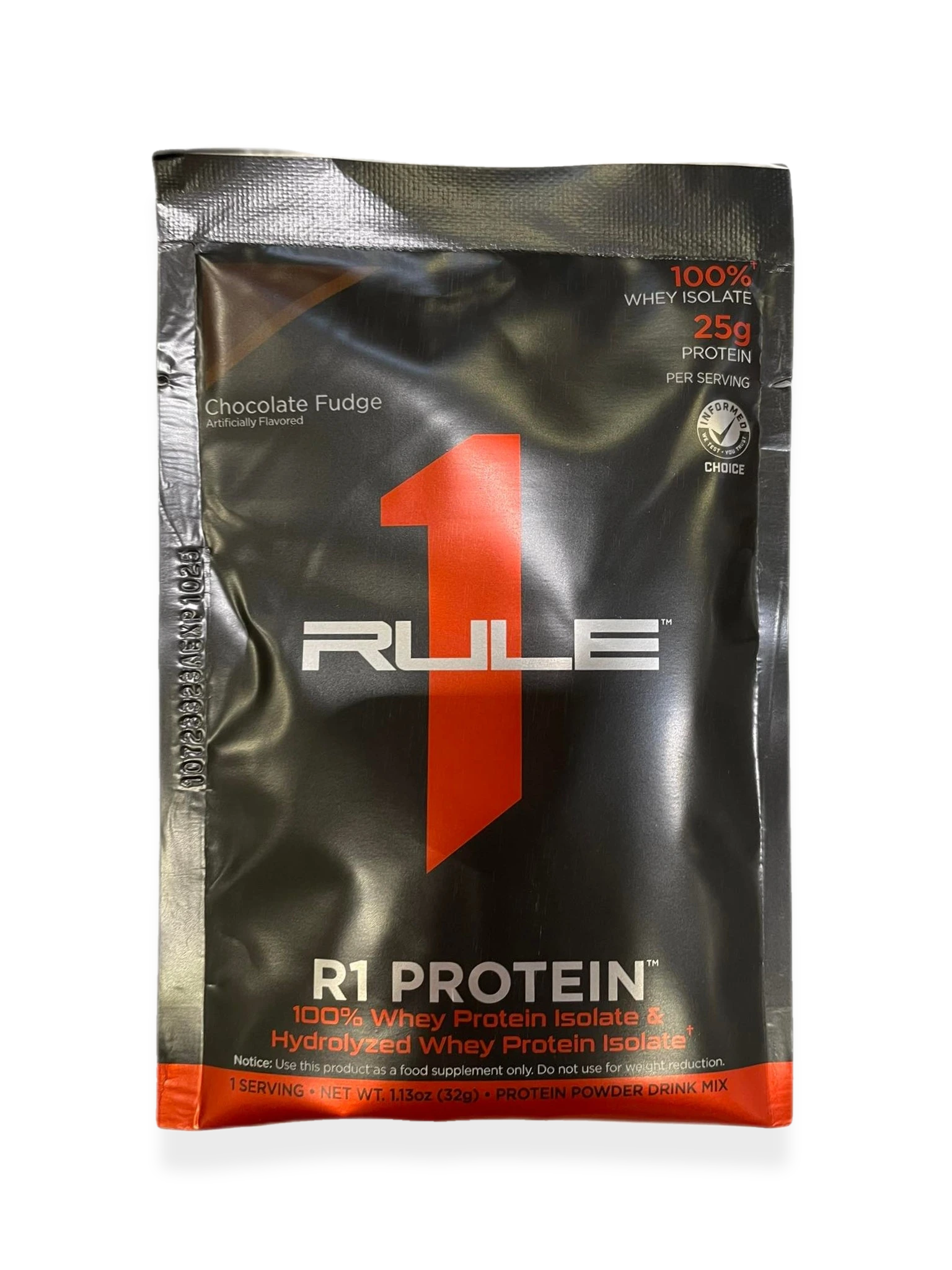 R1 Protein, Chocolate Fudge - 32 grams (1 serving)