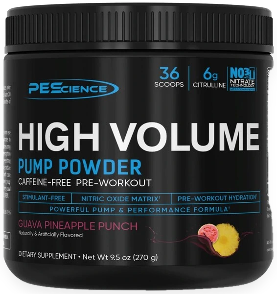 High Volume (New Formula), Guava Pineapple Punch - 270 grams
