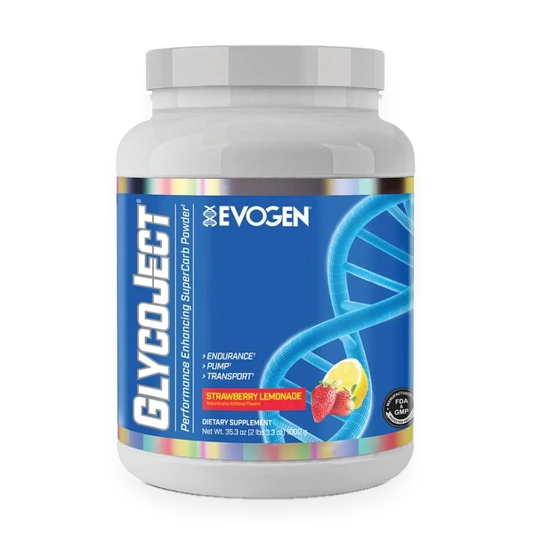 GlycoJect, Strawberry Lemonade - 1000 grams