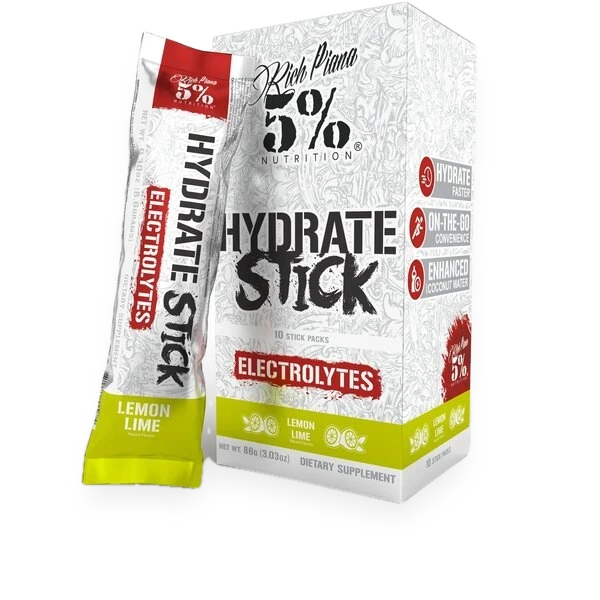 Hydrate - Legendary Series Stick Packs, Lemon Lime - 10 x 9g