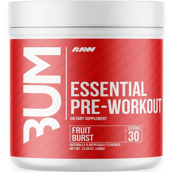 CBUM Essential Pre-Workout, Fruit Burst - 408 grams