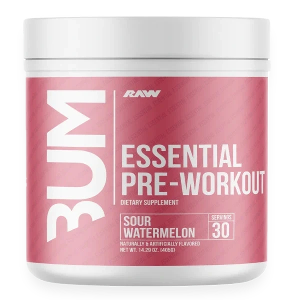 CBUM Essential Pre-Workout, Sour Watermelon - 405 grams