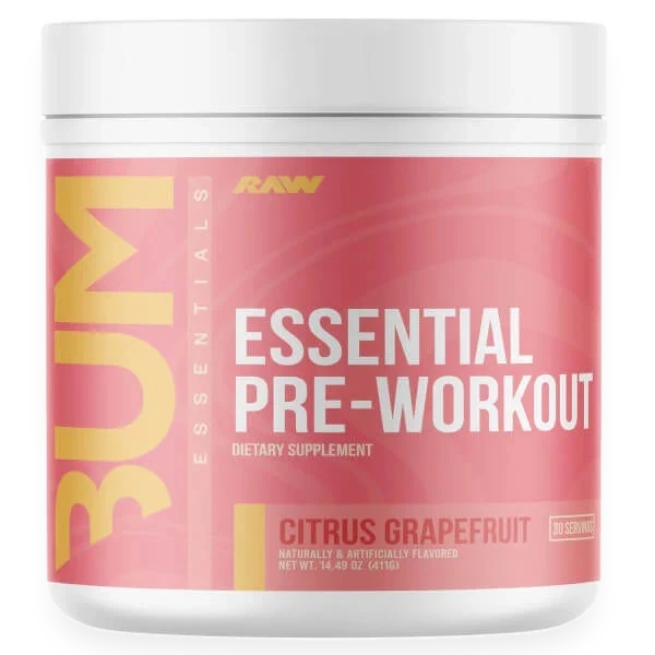 CBUM Essential Pre-Workout, Citrus Grapefruit - 411 grams