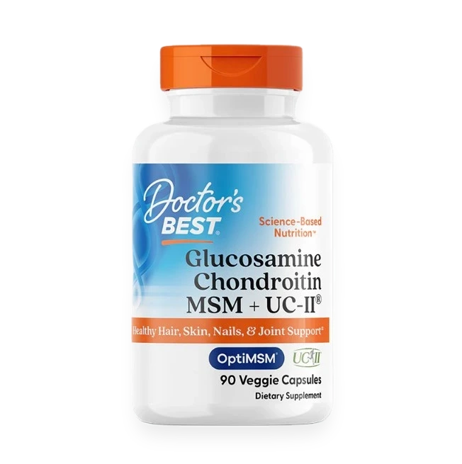 Glucosamine Chondroitin MSM + UC-II - 90 vcaps
