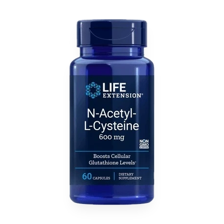 N-Acetyl-L-Cysteine, 600mg - 60 caps