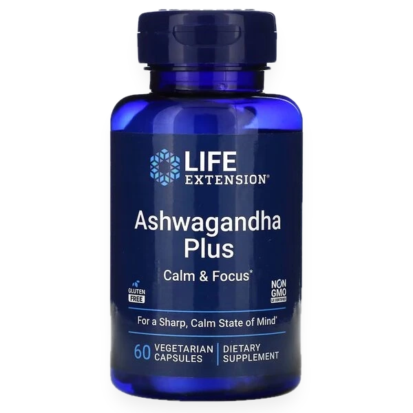 Ashwagandha Plus Calm & Focus - 60 vcaps