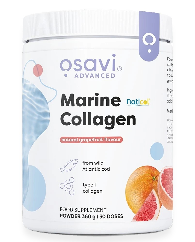 Marine Collagen Wild Cod, Grapefruit - 360 grams