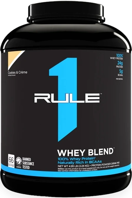 R1 Whey Blend, Cookies & Creme - 2240 grams