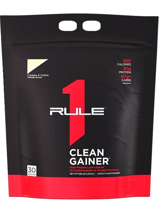 R1 Clean Gainer, Cookies & Creme - 4380 grams