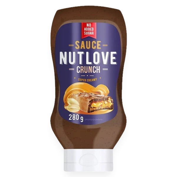 Nutlove Sauce, Crunch - 280 ml.