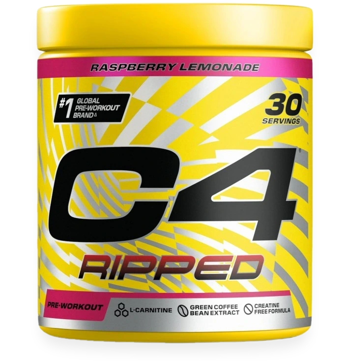 C4 Ripped, Raspberry Lemonade - 192 grams