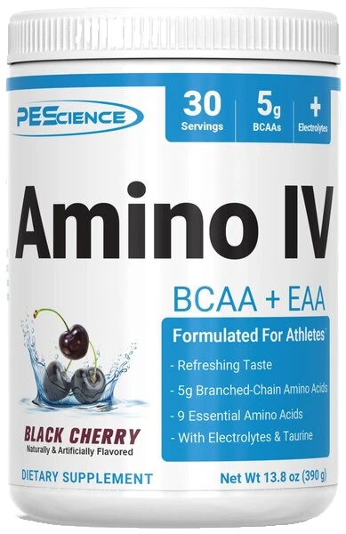 Amino IV, Black Cherry - 390 grams