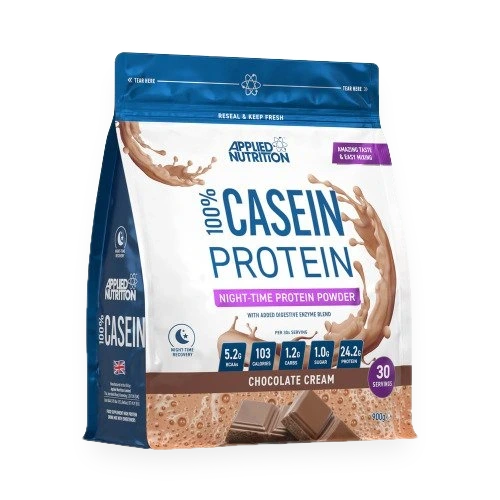 100% Casein Protein, Chocolate Cream - 900 grams