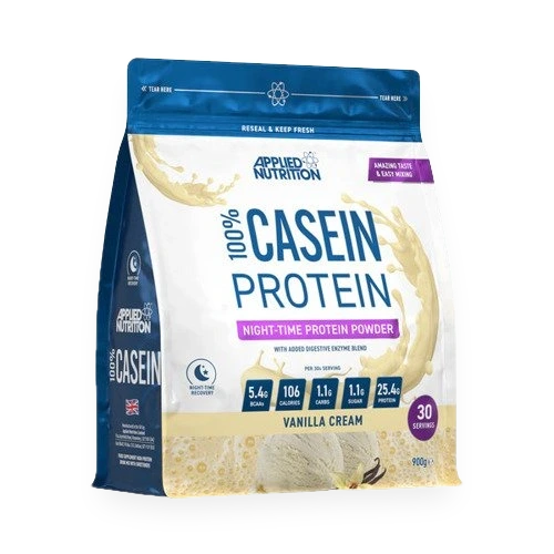 100% Casein Protein, Vanilla Cream - 900 grams