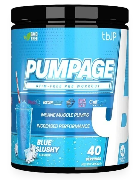 Pumpage, Blue Slushy - 400 grams