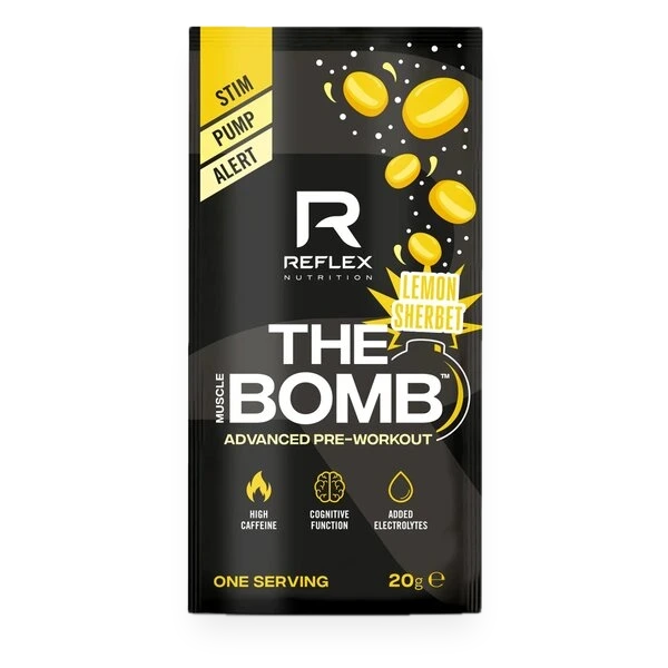 The Muscle Bomb, Lemon Sherbet - 20 grams (1 serving)