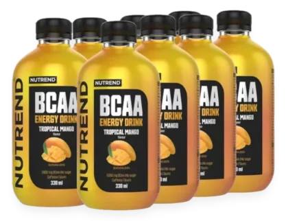 BCAA Energy Drink, Tropical Mango - 8 x 330 ml.