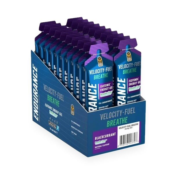 Endurance Breathe Isotonic Energy Gel, Blackcurrant - 20 x 60g