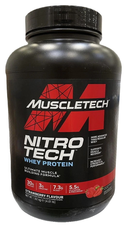 Nitro-Tech, Strawberry - 1820 grams