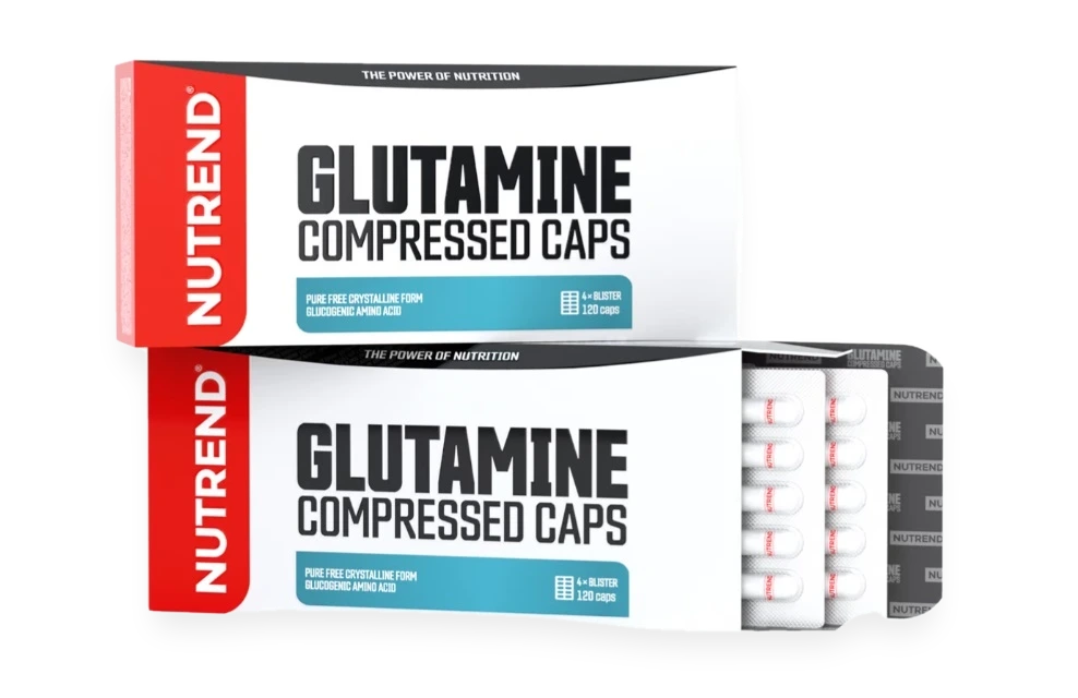 Glutamine Compressed Caps - 120 caps