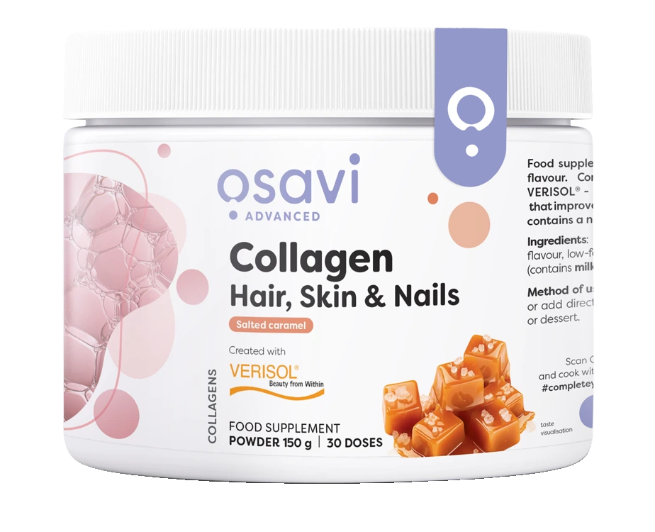 Collagen Peptides (Hair Skin & Nails), Salted Caramel - 150 grams
