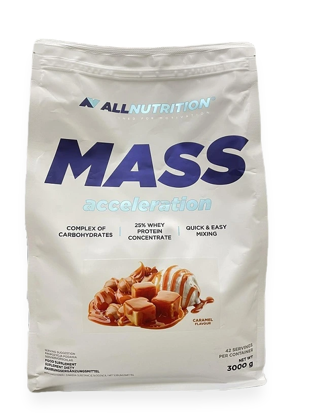 Mass Acceleration, Caramel - 3000 grams
