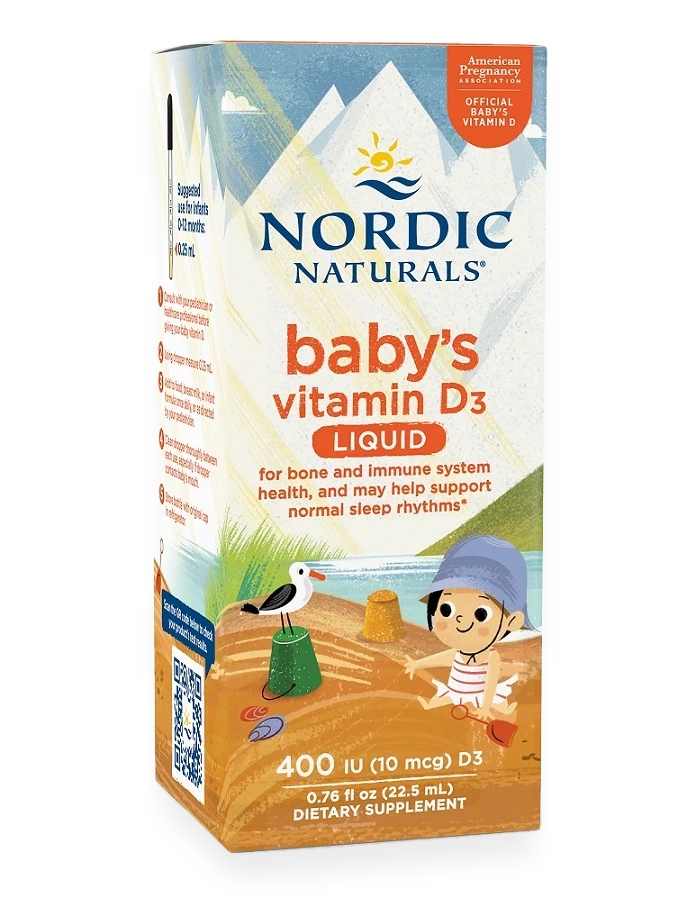 Baby's Vitamin D3, 400 IU - 22.5 ml.