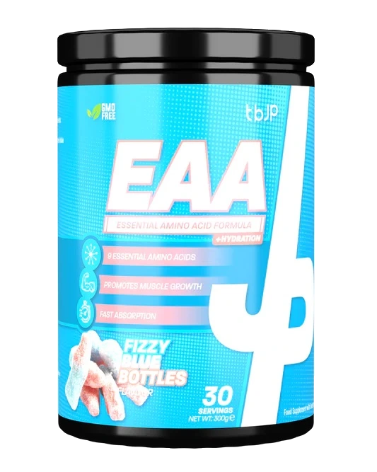 EAA + Hydration, Fizzy Blue Bottles - 300 grams