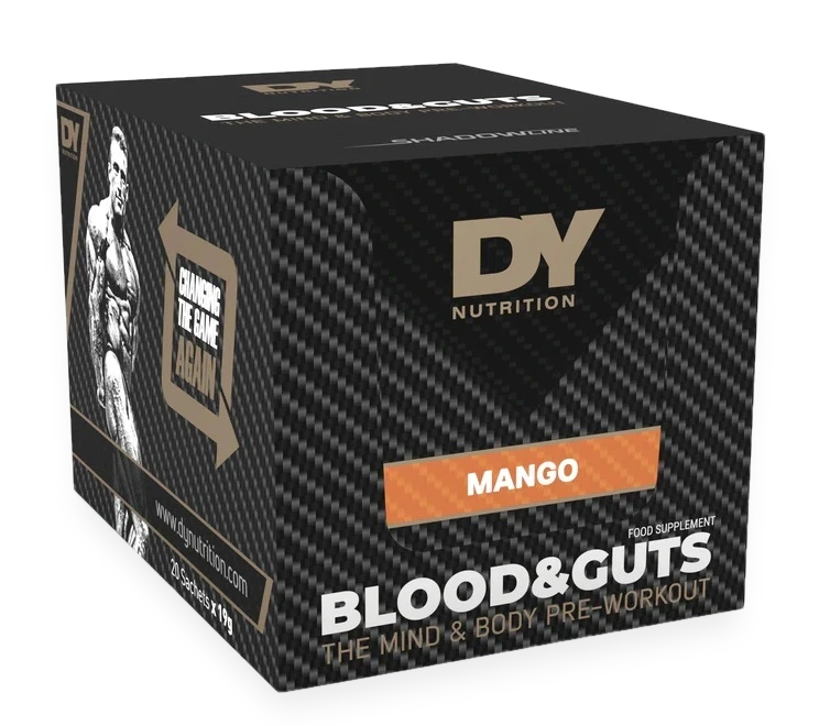 Blood and Guts Sachets, Mango - 20 x 19g